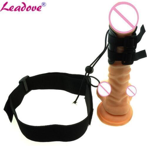 5pcs/lot Penis Stretcher Leather Penis Rings With Thigh Cuff Penis Enlargement Pump Accessories Sex Toys for Male YS0129