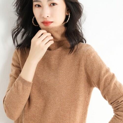 New sweater women turtleneck pullover knitting Cashmere sweater winter clothes women sweaters pullover women Large size sweater