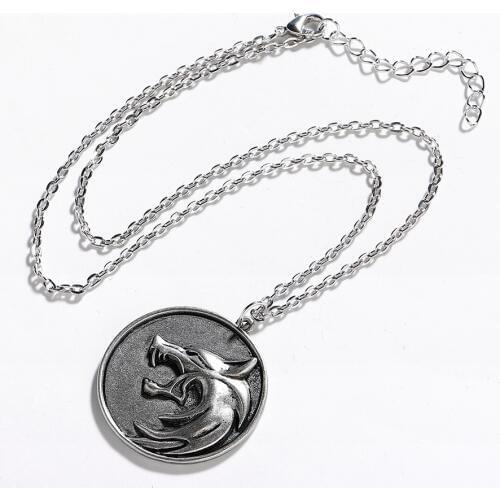 Wolf Head Name Necklace Party Women Christmas Gifts Punk Jewelry Choker Pendant Chain Best Friend Custom Long Necklace