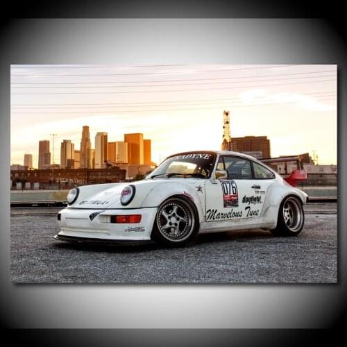 Supercar Porsches 911 Tuning Car Classic Car Sportscar Posters Canvas Painting Wall Art Prints Modern Home Room Decorations