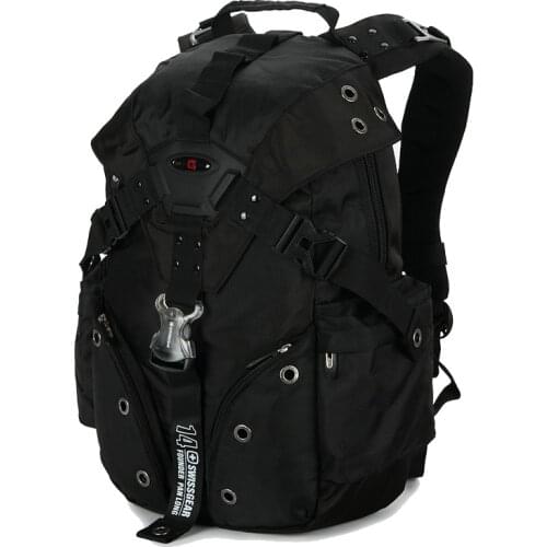 Swiss Army knife backpack mens fashion trend backpack computer bag outdoor multifunctional Backpack рюкзак школьный men bag