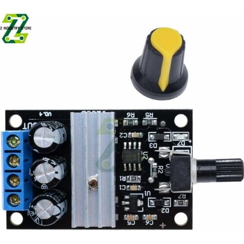 NE555 PWM Motor Speed Controller Regulator Adjustable Variable Motor Speed Control Power Regulator 6V-28V3A