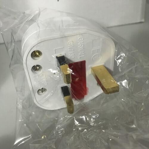 UK 3 Pin Switch 250V 13A AC Power Plug With Switch Male Electrical Socket Fused Connect Cord Overload Protection Adapter