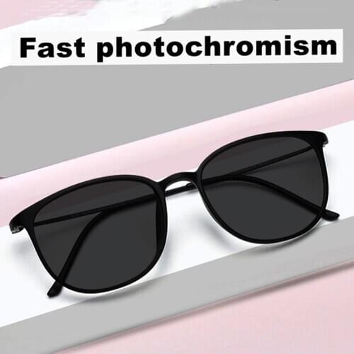 Ultra Light Transition Sun Photochromic Reading Glasses Men Women TR90 Frame Presbyopia Eyewear Gafas de lectura diopters 1-6.0