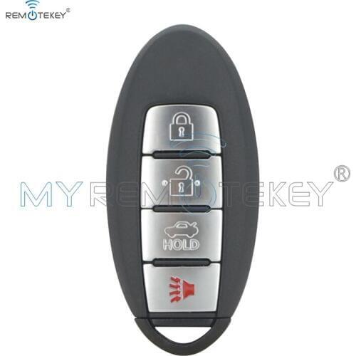 Remtekey smart car key for Nissan Sentra 2013 2014 2015 4 button 433mhz ID46 chip CWTWB1U787 remote car key