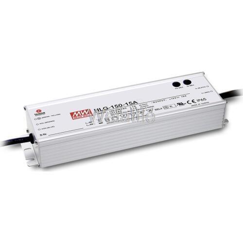 MEAN WELL original HLG-150H-48B 48V 3.2A HLG-150H 48V 153.6W IP67 Single Output LED PMW Dimming Driver Power Supply B type