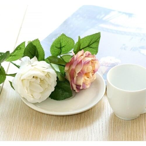 1 Bouquet Silk Artificial Flower Night Rose Wedding Silk Rose for Wedding Flower Wall Flower for Bouquet Bridal Rose