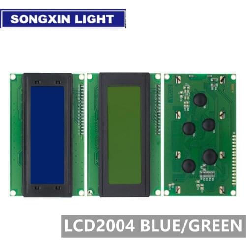 1PCS Smart Electronics LCD Module Display Monitor LCD2004 2004 20*4 20X4 5V Character Blue/Green Backlight Screen