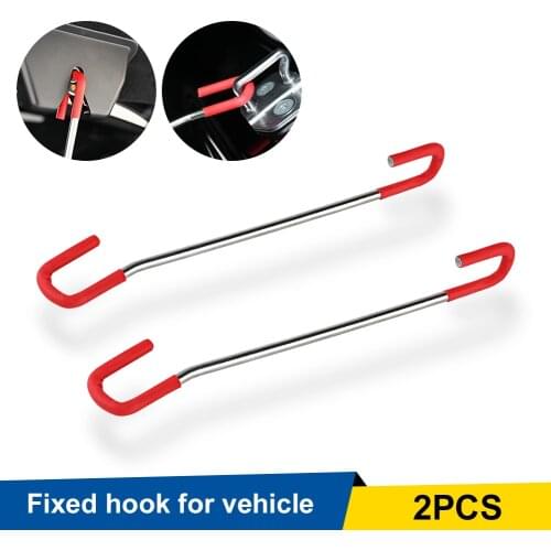 2PCS Support Rod For Car Wrapping Styling Tinting Cleaning Aid Tool Door Trunk Carbon Fiber Film Install Support Bracket