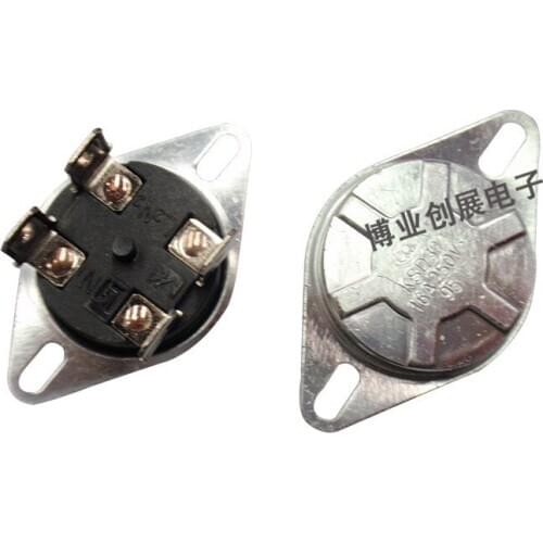 2pcs/Thermostat KSD302X 75 Degrees 85 Degrees 92 Degrees 20A 250V 4 foot Temperature control switch
