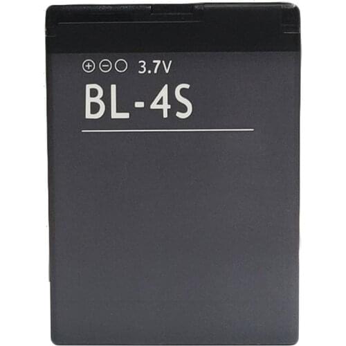 5pcs/lot 860mAh BL 4S BL-4S Battery For Nokia 1006 2680s 3600s 3602S 6202C 6208c 7020 7100s 7610 X3-02 3710f
