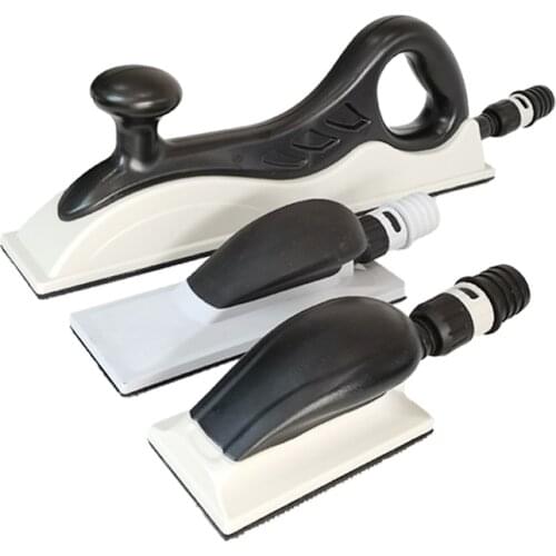 Sanding Block Dust Extraction Sandpaper Holder 70*198mm Dust Free Sanding Pad For Abrasive