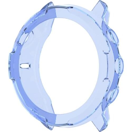 Watch Accessories Ultra-Slim TPU Watch Case Skin Shell Soft Protective Cover for -Suunto 7 GPS Sports Smart Watch