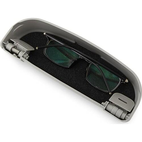 Car Glasses Storage Box Case For Volvo S60 S90 XC90 S80L XC60 V60 V40/Renault Koleos FLUENCE Latitude, Auto Accessories