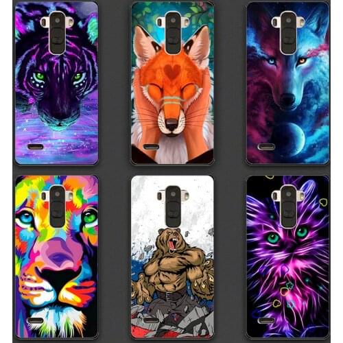 Phone Case For LG Optimus G4 Note Ls770 / G Stylo / G4 Stylus h540 Soft Super Mom and Dad Pattern Painted Protective Case Cover