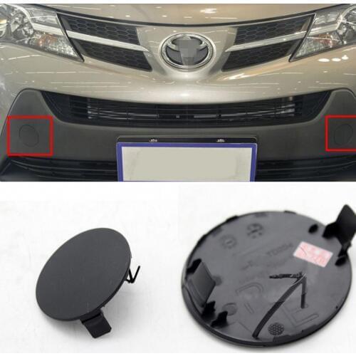 JanDeNing 1 pair Front Bumper Cover Towing lug for Toyota RAV4 2013-2015