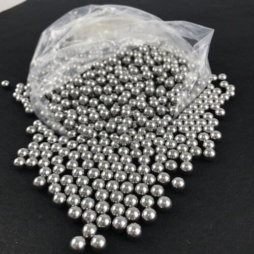 200pcs 6-12mm Steel Balls Pocket Shot Outdoor Hunting Slingshot Pinball Stainless Ammo Steel Balls Shooting Accessories Archery