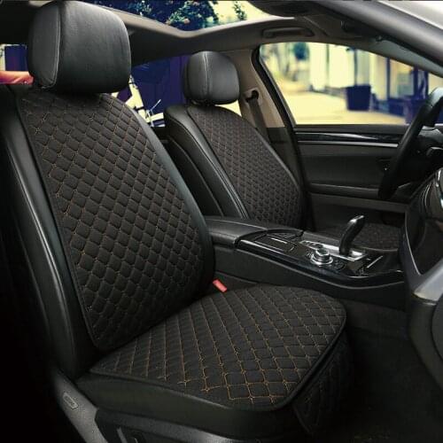 Linen Car Seat Cover Seat Cushion for FORD Focus MK2 Edge Explorer Ecosport Escape Excursion Everest C-MAX CAR Accessories