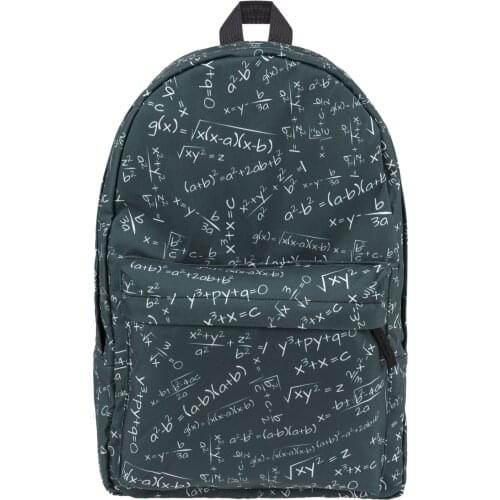 Fashion Backpack Canvas Women MathML Backpack Anti-theft Shoulder Bag New School Bag For Teenager Girls School Backapck Female