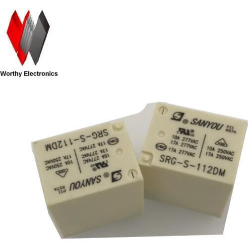 Wholesale 10pcs/lot relay SRG-S-112DM
