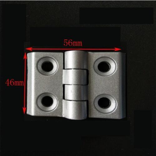 Zinc Alloy Closet Cabinet Door Butt Hinge Black 46*56 mm hinge for co2 laser engraving and cutting machine