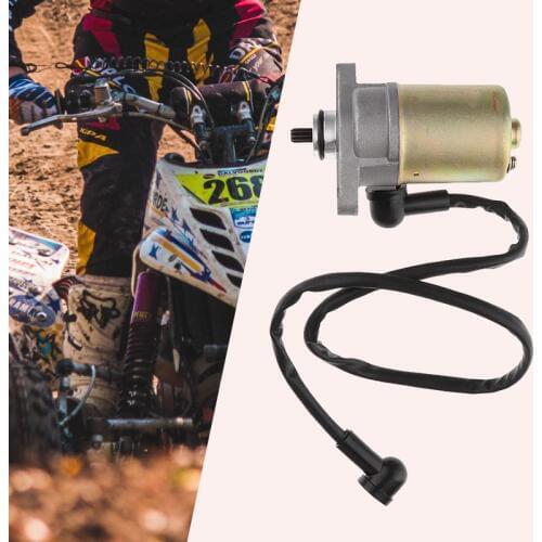 Motorcycle Starter Motor Start Motor For GY6 47/49/50/60/72CC Scooter Moped ATV Quad 139QMB GY6 Go Cart ATV Accessories