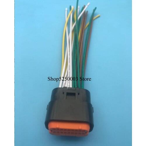 18pin Automotive Socket housing plug 18p waterproof wiring harness connector MX23A18SF1 MX23A18XF1