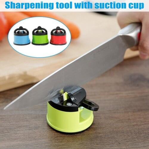 Suction Knives Sharpener for all Types Easy and Safe to Sharpen Kitchen Sharpening Tool Sharpeners Kitchen Knives Accessories