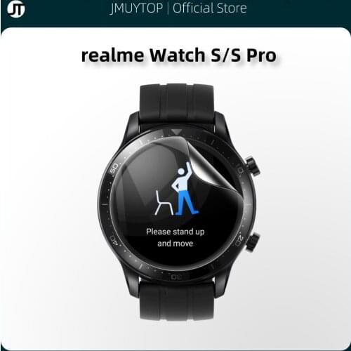 3D Curved film for realme Watch S protective film for Smart Bracelet S pro Soft flim Protective Hydrogel Film not glass