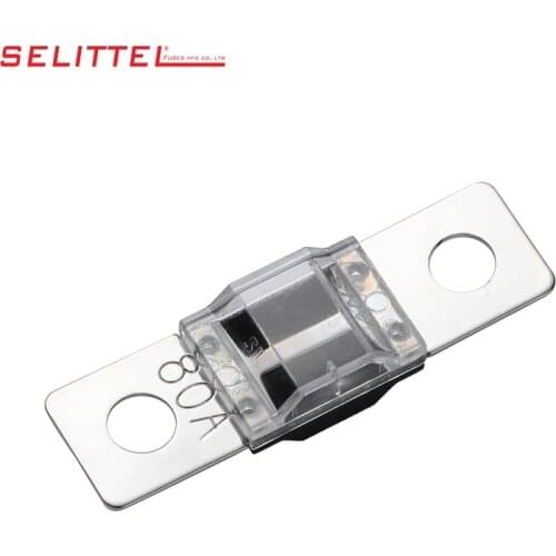 Clear MIDI Style Bolt-down Fuse 30A 40A 50A 60A 70A 80A 100A 125A 150A / ANS-S Fuse / Auto fuse/ Blade fuse PC(Clear)+PBT(Black)