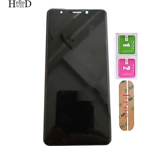 Phone Mobile LCD Display For WIKO View GO LCD Display + Touch Screen Lens Sensor Digitizer Panel Tools 3M Glue