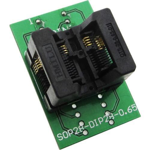 1Pcs SSOP20 to DIP20 Pitch 0.65mm Programmer Adapter IC Test Socket
