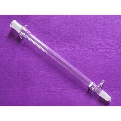 100ml,24/40,30CM,Glass Chromatography Column,OD 25mm,10mm Vacuum Hose Connection