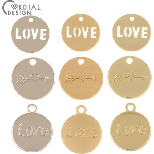 Cordial Design 100Pcs Choose/Jewelry Accessories/Pendants/Round Shape/Hand Made/Jewelry Findings & Components/DIY Making