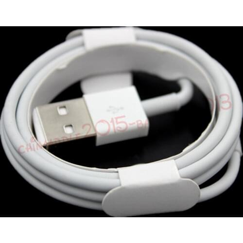 1000PCS foil OD 3.0mm Thicker 1M 3FT usb data charger cable for iphone 5 6 7 8 plus free shipping