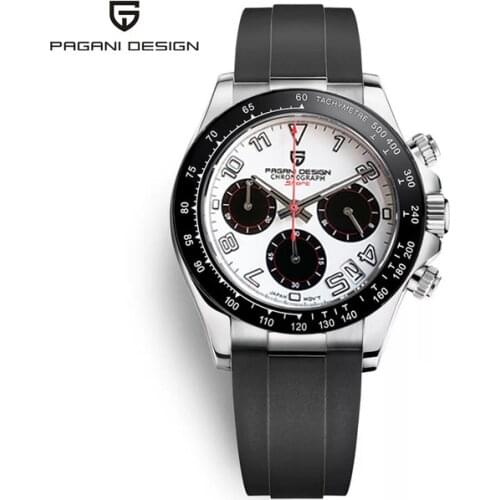 2021 PAGANI DESIGN Mens Quartz Watches Japan VK63 Automatic Watch Men Multifunction Luxury Chronograph Wristwatches Reloj Hombre