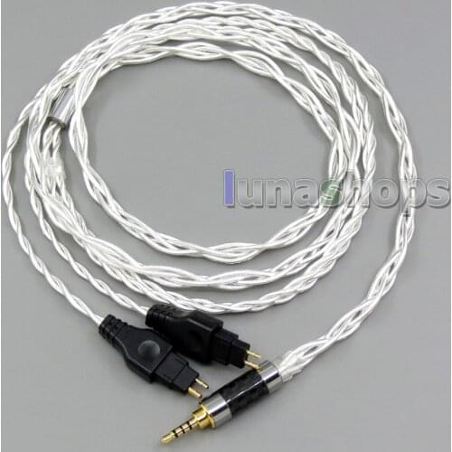 4 Cores Silver Plated Shielding Headphone Cable For Sennheiser HD580 HD600 HD650 HDxxx HD660S HD58x HD6xx LN006079