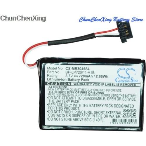 Cameron Sino 720mAh Battery BP-LP720/11-A1B for Magellan RoadMate 3045, RoadMate 3045-LM, RoadMate 3045-MU