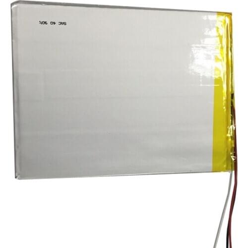 3 line Tablet PC battery capacity 3.7V 3595130 5800 mAH Universal Li-ion battery for tablet pc 8-10 inch