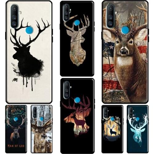 STUNNING DEER Animal For OPPO Realme 7 Pro 8 6 Q3 7i C3 C11 GT Case For OnePlus Nord 8T 7 8 9 Pro Phone Cover