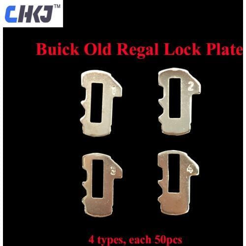 CHKJ 200pcs/lot Car Lock Reed Locking Plate For Buick Old Regal (4 Types Each 50pcs) Auto Repair Accessaries Locksmith Supplies