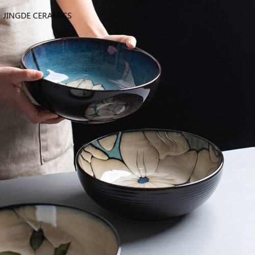 Creative Ceramic Plates Ramen Bowl Breakfast Bowls Kitchen Vinegar Seasoning Sauce Dinnerware Sushi Dishes Snacks Dish Tableware