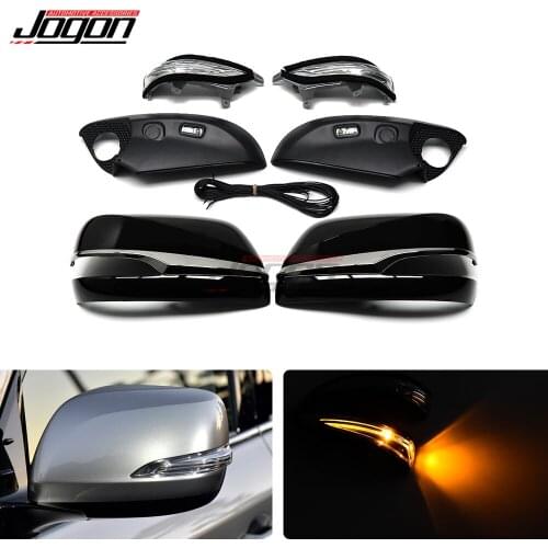 For Lexus LX570 12-19 For Toyota Land Cruiser LC200 200 2008-11 Side Mirror Puddle Light Welcome Courtesy Lamp Base Cover Trim