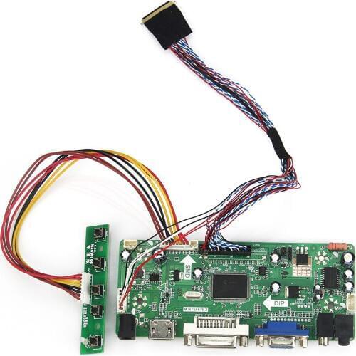 M.NT68676 LCD/LED Controller Driver Board(HDMI+VGA+DVI+Audio) For B173RW01 V0 1600x900 LVDS Monitor Reuse Laptop