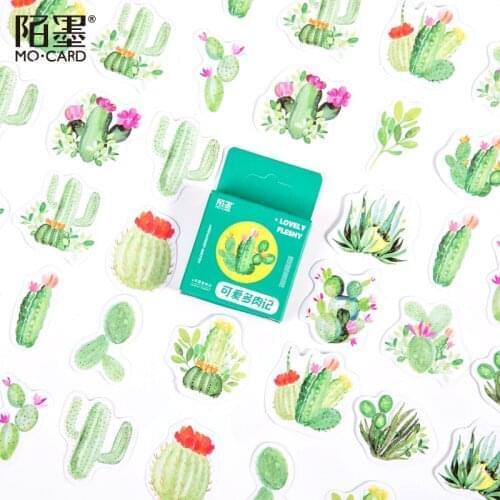 Mo.Card Lovely Fleshy Mini Paper Diary Sticker Scrapbooking Decoration Label Retail