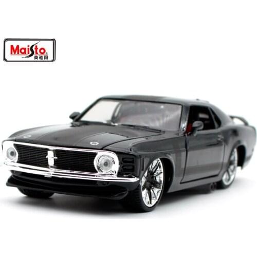 Maisto 1:24 1970 Ford Mustang Boss 302 Involving Car Muscle Car Diecast Model Car Toy New In Box Free Shipping 32451