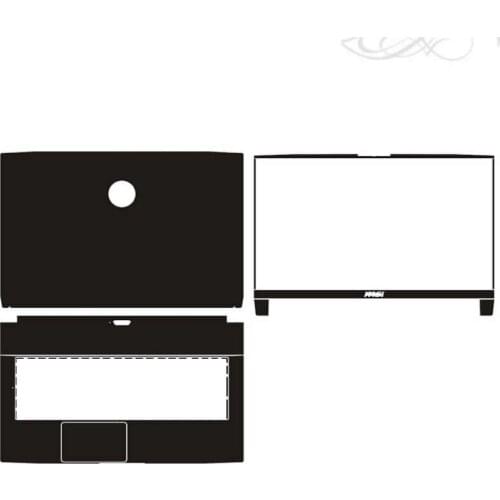 KH Laptop Sticker Skin Decals Cover Protector Guard for MSI Bravo17 A4DDR