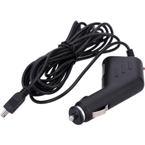 New Universal Car Charger 5V Mini USB Power Charger Adapter for Navigation GPS DVR for Cars