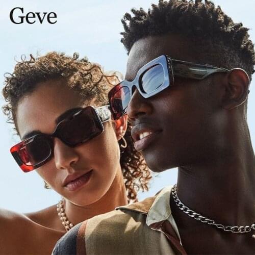 Trend Square Sunglasses Women New Fashion Designer Big Frame Driving Goggles Sun Glasses Ladies UV400 Vintage Eyewear Shades