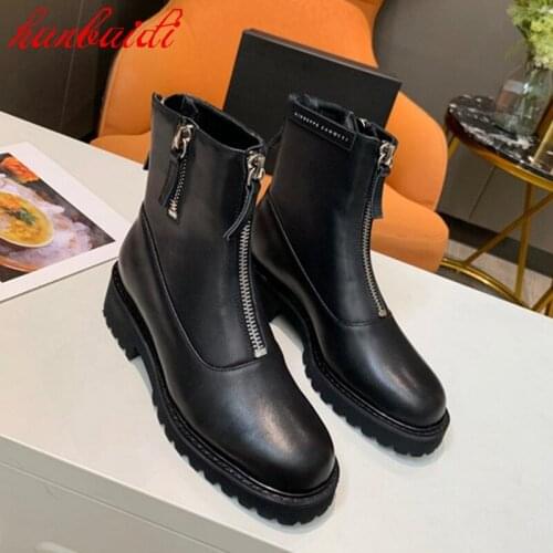 Pure Color Upgraded Version Of Double Casual Design Short Boots Outer Tube Shoes Light Luxury Martin Boots Single Shoes